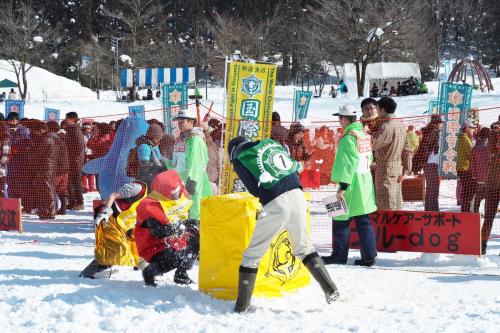 472、魚沼市国際雪合戦